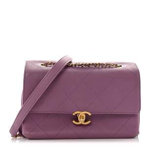 Chanel Lambskin Sleek And Chic Flap #241285C19B